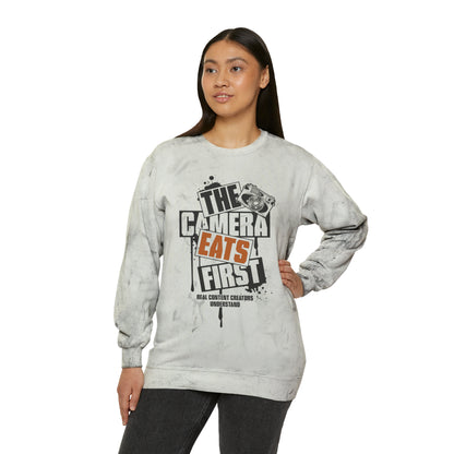 Unisex Color Blast Crewneck Sweatshirt