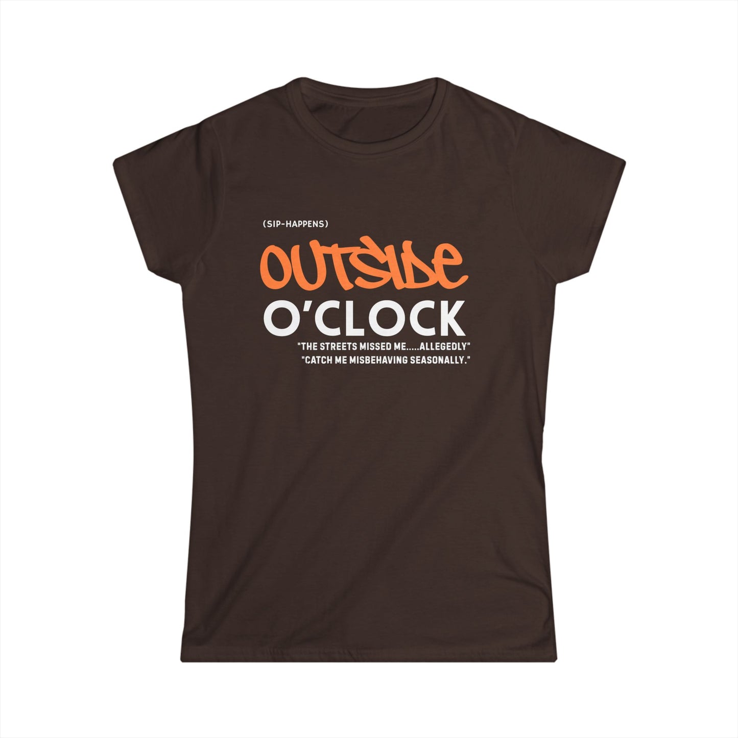 Women's Outside O'clock tee