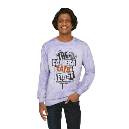 Unisex Color Blast Crewneck Sweatshirt