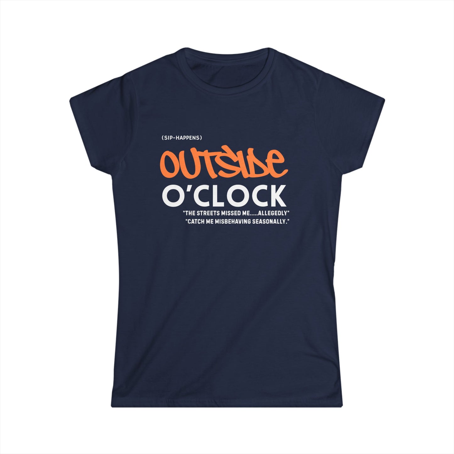 Women's Outside O'clock tee
